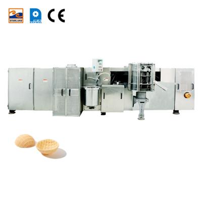 China Customized Stainless Steel Automatic Waffle Making Machine With PLC Controller for sale