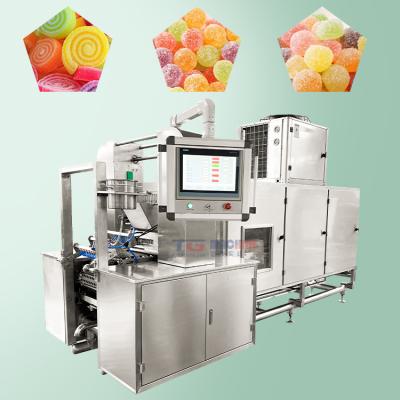 China Automatic Healthy Pectin Jelly Equipment Sugar Probiotics Machine Candy Bread Bakery Machine Discount Collagen Gummy Bear Candy Production Line for sale