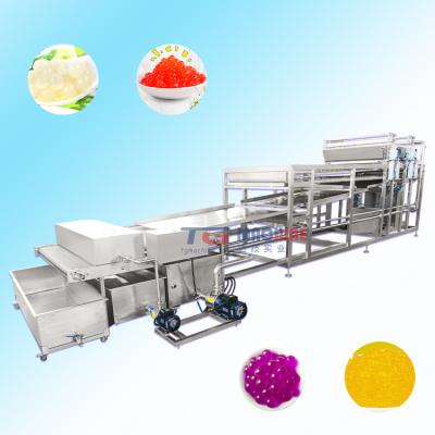 China Simple maintenance factory maintenance food factory single boba production machinery jumping pearls ball making machine for sale