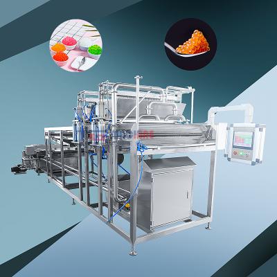 China Factory Goods Taiwan Automatic AGAR Ball Stainless Steel Konjac Ball Making Machine Bubble Ball Maker Jumping Boba Production Line for sale