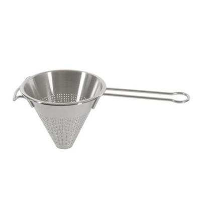 China Kitchen Sustainable Cooking Stainless Steel Conical Food Strainer for sale