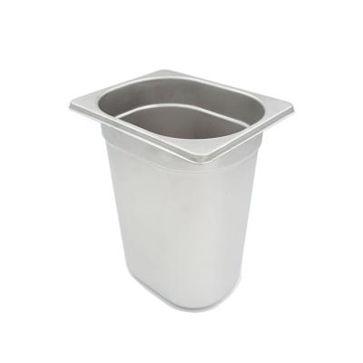 China Factory Direct Storage Viable Wine Beer Cooler Stainless Steel Ice Clamp Bucket for sale