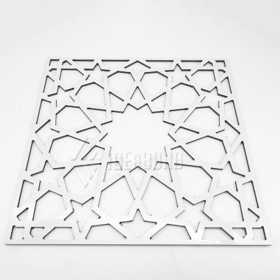 China Modern Fresh Design CNC Carved Perforated Aluminum Composite Panel For Exterior And Interior Wall Cladding Material for sale