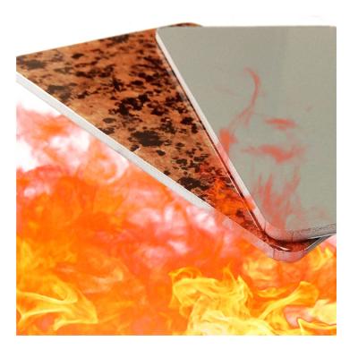 China Modern Hot Sale Building Materials A2 Grade Fireproof Aluminum Composite Panel/ Fireproof Wall Decoration Board Outdoor for sale