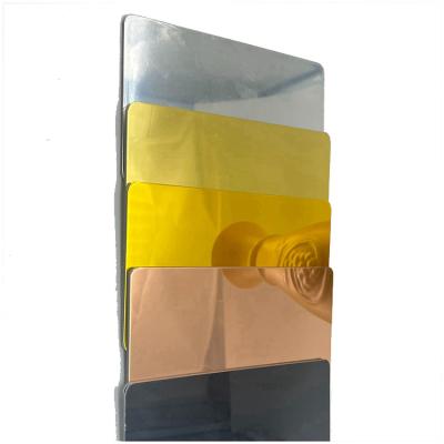 China Modern IDEABOND good quality wholesale 1220mm 1500mm width mirror aluminium aluminum composite panel for shopfront decoration for sale