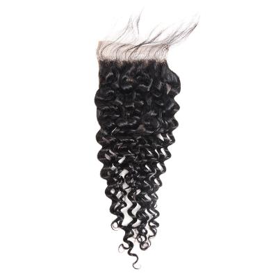 China Glueless Transparent Brazilian Deep Wave Brazilian Swiss Deep Wave Lace Frontal 100% Virgin Hair 100% Virgin Hair for sale