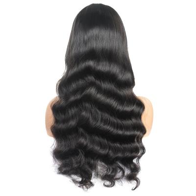 China Best Cuticle Hair Layout Curly Virgin Mongolian Hair Loose Wave Hair Wig Real Wave Hair Wig Application for sale