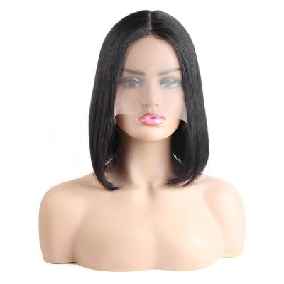 China Wholesale Bob Wig Hair Lace Front, Non-Glue Transparent Virgin Curly Bob Wig, 13*4 Lace Closed Short Bob Wig for sale