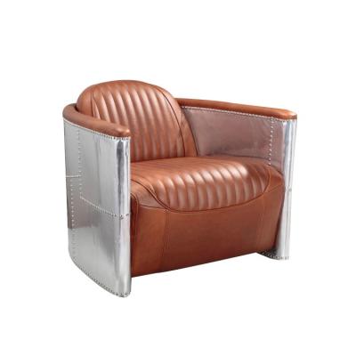 China Manufacturer Price Vintage Bar Stainless Steel Modern Classic Leather Chair for sale