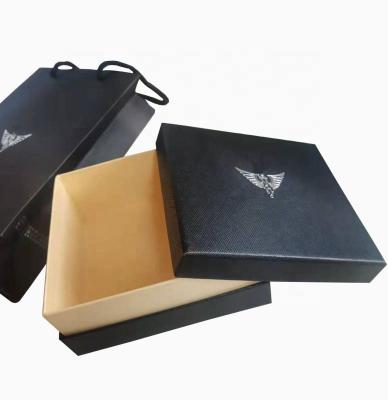 China High quality black hard paper box for sale