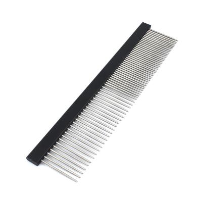 China Viable Factory Price Pet Stainless Steel Hair Comb Pet Brush For Pet Grooming for sale