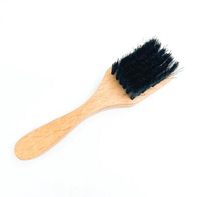 China Home Brand Wooden Handle Custom Hair Shoe Care Wooden Brush for sale