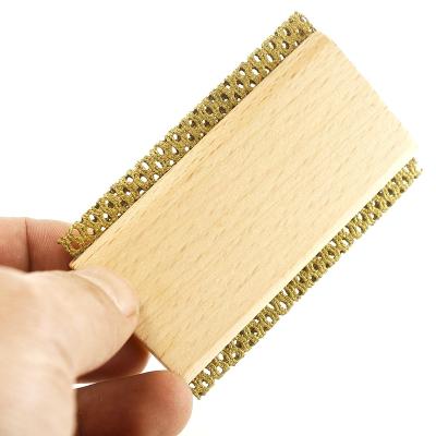 China Viable Made in Chinese Factories Portable Wooden Cashmere Comb Cloth Brush for sale