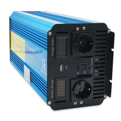 China For Lvyuan 4000W 8000W Air Conditioning 12V 24V DC to AC 120V 230V Pure Sine Wave Inverter 4kw Solar System Home Inverter for sale