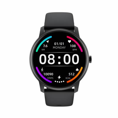 China 2022 Kingwear factory direct touch ip68 waterproof display wristband smartwatch smartwatch men round smart watch for sale