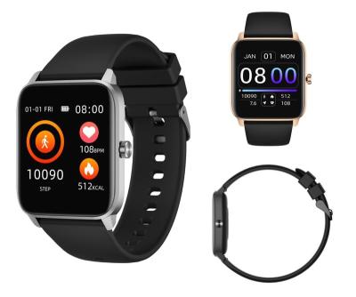 China Touch Screen CE ROHS Heart Rate Monitor Pedometer Smartwatch Blood Pressure Oxygen IP68 Smart Watches New Arrivals 2021 for sale