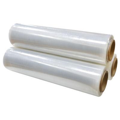 China Moisture Proof Lldpe Pe Stretch Clear Plastic Pallet Wrap Wrap Film Clear Plastic Wrap For Pallet Packing for sale