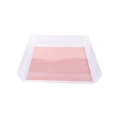 China Sterile Clear Transparent PET Thermoforming Sheet Roll For Cake Packaging Boxes for sale