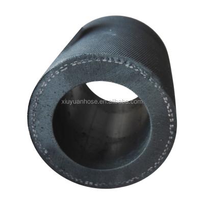 China Conveying Spiral Hydraulic Rubber Hose Fiber Sand Construction Machinery Rubber Tube Portable Sanding Rubber Hose for sale