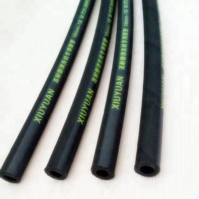 China Nitrile Rubber Wire Braided High Pressure Flexible Rubber Hose Washer Hoses for sale