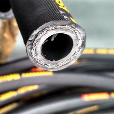 China Chinese Manufacturer Industrial High Pressure Flexible Rubber Hydraulic Delivery Water Hose zu verkaufen