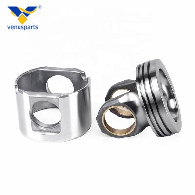 China Engine Parts 137.16MM C15 Engine Piston Kit For Excavator 2250115 Piston Crown 1326663 Piston Skirt for sale