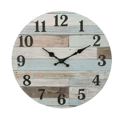 China China Multicolor Special Durable Longevity Wall Clock Wooden Home Decorative for sale