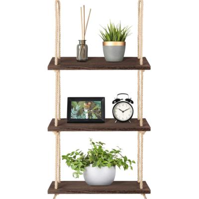 China China Classic Safety Wall Decor Reliable Durable Wooden Book Shelves Display Rack for sale