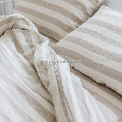 China Bed Linens Classic Pure Linen Bedding Flat Sheet Set 4pcs With Pillow Cases 1 Flat Sheet 1 Fitted Sheet 2 Pillow Cases for sale