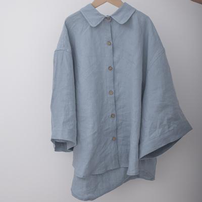 China Sleepwear 100% Eco Friendly QUICK DRY Canvas Top Shirt Casual Home Wear for sale