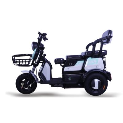 China Unisex Black Electric Tricycles Three Wheel Motorcycle And Good Quality E Riskshaw For Cargo And Passenger for sale