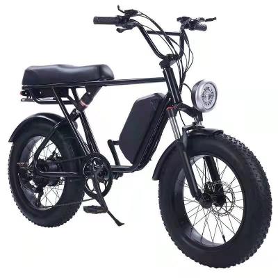 China Hot Selling Amazon Standard 500 Motor 750W 1000W 750 Watt E-Bike Folding Fat Tire Mountain Bike Fatbike Electric Bike for sale