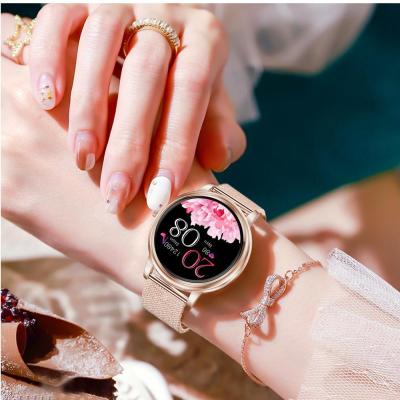 Κίνα 1.09 inch Touch Screen Magnetic Attraction Calorie Heart Rate Blood Pressure Sleep Monitoring Smartwatch For Woman προς πώληση