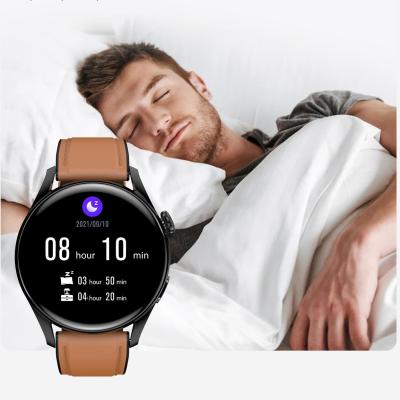 China MP3 Playback 1.28 Inch Full Page Contact Sleep Tracking Heart Rate Blood Pressure Blood Oxygen Monitoring Smart Watch for sale