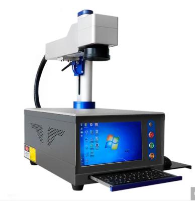 China 20w/30w glass air-cooled frame/metal Mini Optical Fiber Laser Marking machine price for sale for sale