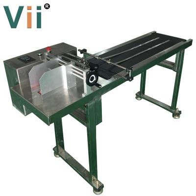 China Heat Resistant Automatic Sticker Bag / Conveyor Belt Hang Tag Paging Labeling Machine Carton Sorter Conveyor Belt for sale