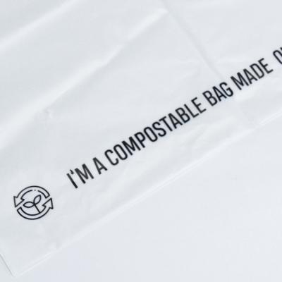 China Custom 100% Biodegradable Mailing Bag Tearproof Gray Mailing Bag Compostable Bags for Clothing for sale