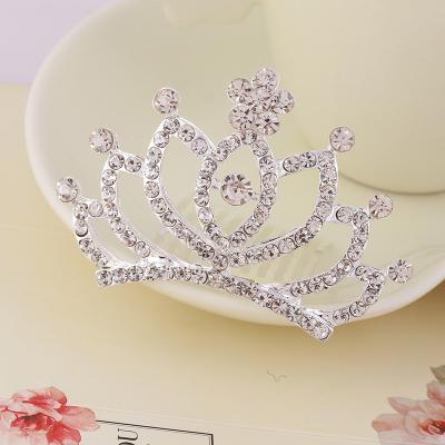 China Fancy Hair Accessories for Women Kid Princess Tiara Crown, Beautiful Rhinestone Tiara HG00009 for sale