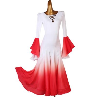 China High Quality Contemporary Dance Dress MQ250 Elegant Women Ladies Competition Performance Ballroom Dance Dress For Sale for sale