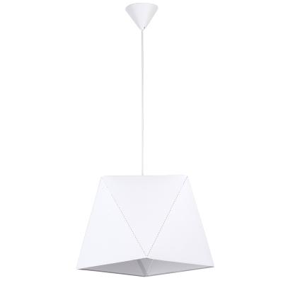 China Modern Home Bedroom Living Room Pendant Lamp Decor Hotel Hanging Light with Laser Cut Fabric Shade for sale