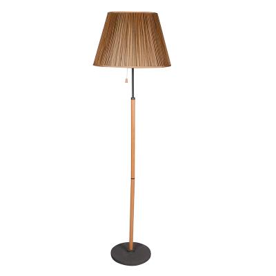 China New Modern Design Fabric Decor Pleated Corner Floor Lamp for sale