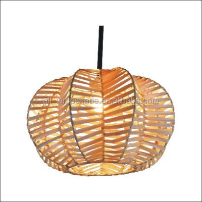 China Antique Bamboo Knitting Pendant Lamp Shade for sale