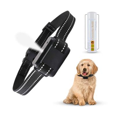 China Safe for Pets Dropshipping Amazon Smart Rechargeable Vibration No Barking Premier Anti Bark Spray Collar Dog Collar Shock for sale