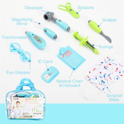 China Halloween Styles Kids Nurse Tool Kit Doctor Game Eco-Friendly Plastic Fancy Set for sale