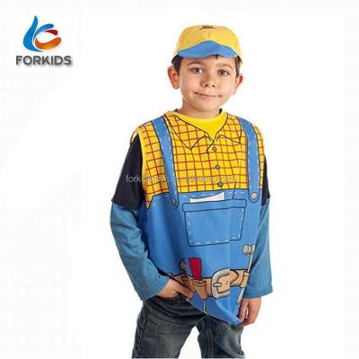 China Pretend Play/Gift Kids Carnival Worker Costumes, Construction Worker Costume For Boys for sale