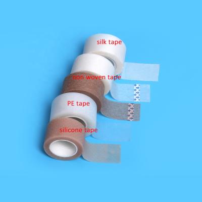 China Pe Silicone Tape Easy Adhesive Microporous Nonwoven Surgical Tape for sale