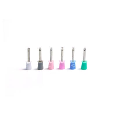 China Stainless Soft Silicone Dental Prophy Cups Prophy Brushes for sale