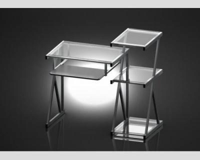 China Lightweight Computer Workstation Desk , Adjustable Modular Computer Desk 1000w*600d*840h for sale