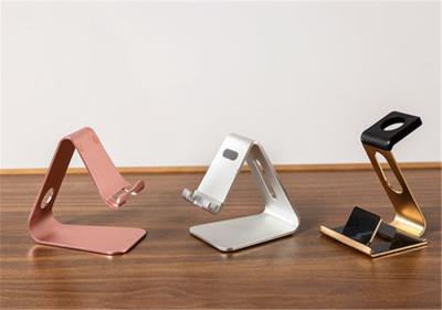 China Stable Phone Holder Stand Bespoke Logo Triangle Shape Stand Firmly for sale