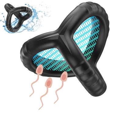 China Delay Ejaculation Products Liquid Silicone Penis Ring,Ultra Soft Cock Ring For Erection Enhancement Sexy Toy For Men Couples for sale